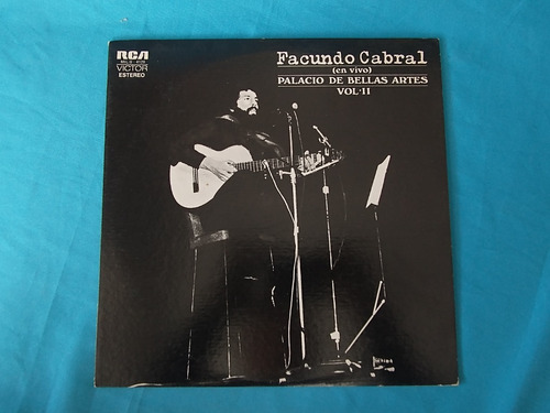 Facundo Cabral Palacio De Bellas Artes Vol 2acetato Vinil Lp