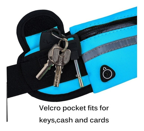 Imagen 6 de 7 de Cinturon Estuche Para Celular Riñonera Deportiva Running Etc