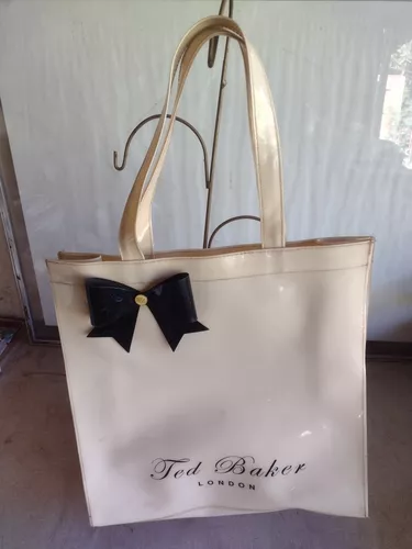 Bolsa Ted Baker London Original Plástico Usada Com Detalhe