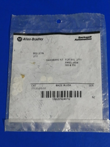 Allen Bradley 77131-015-51 Kit Hardware Panel View 300 Y 550