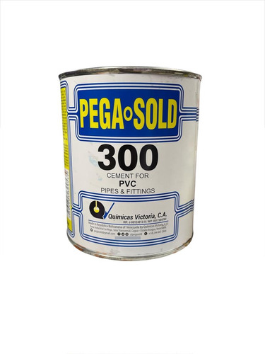Pega Para Tuberia Pvc Pega-sold 300 De 1/4 Galon