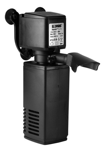 Filtro Interno Para Pecera 50 Litros Aquajet 10f Acuario