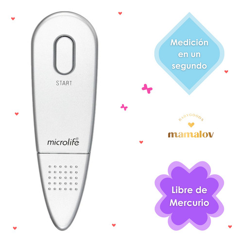 Termómetro De Oído Marca Microlife Modelo Ir100