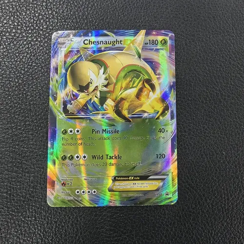 pokemon card chesnaught ex Kalos Power Tin Unused Code proof acrylic case and featuring a striking image of the captivating character Pokmon TCG: Kalos Power Tin