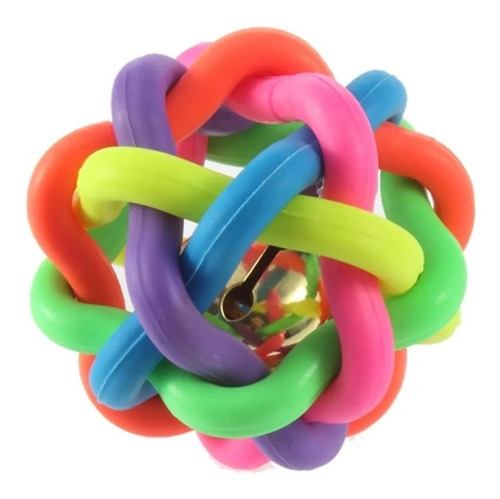 Bola Multi Color Para Cachorros E Gatos