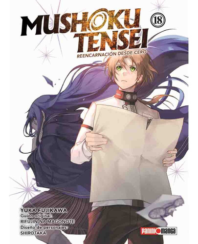 Mushoku Tensei 18: Reencarnación Desde Cero, De Yuka Fujikawa. Mushoku Tensei, Vol. 18. Editorial Panini Manga Argentina, Tapa Tapa Blanda, Edición 1 En Español, 2024