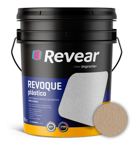 Revear Revest. Revoque Plastico Color 25kg -prestigio
