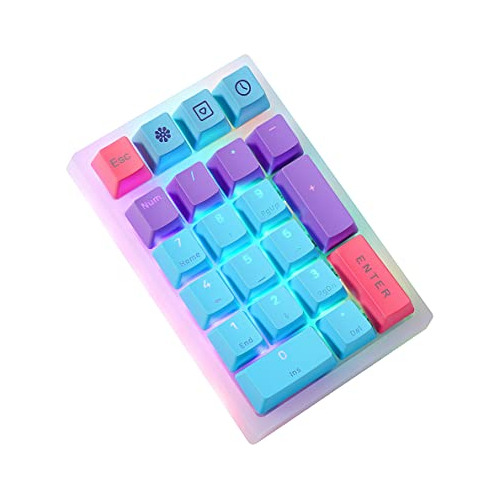 Boyi Td21 Hot Swappable Numpad,21 Keys Mini Numpad Portable