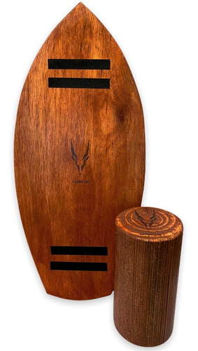 Imagen 6 de 10 de Balance Board Tabla Balance Board Surf Madera 2,5 Espesor