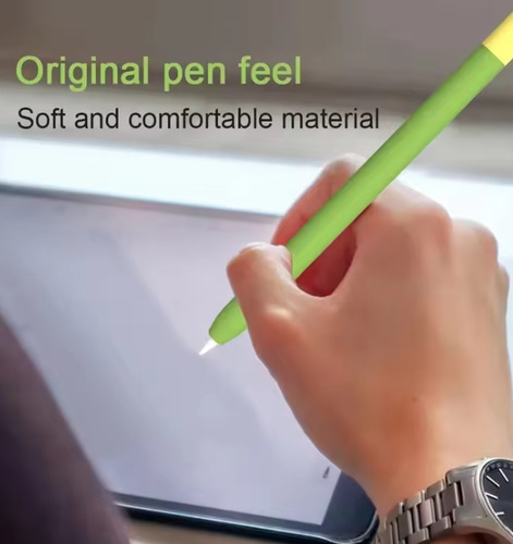 Funda Silicona Mlb Para Apple Pencil 1ra Gen Negro Oem