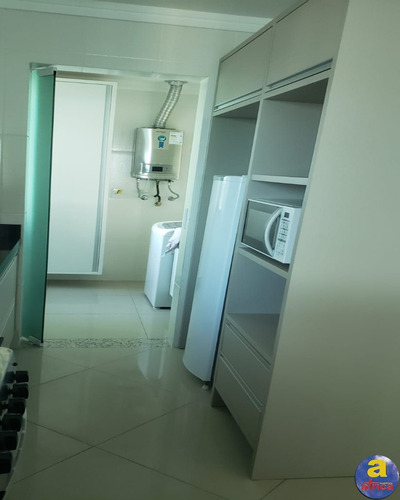 Imagem 6 de 15 de Apartamento 3 Quartos Sendo 1 Suíte E 2 Demi Suítes, 2 Vagas De Garagem Na Meia Praia Em Itapema/sc - Imobiliária África - Ap00772 - 70119788