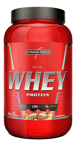 Nutri Whey Cookies 900g Integralmedica - Nutrição Equilibrada para Crescimento Muscular e Energia nos Treinos