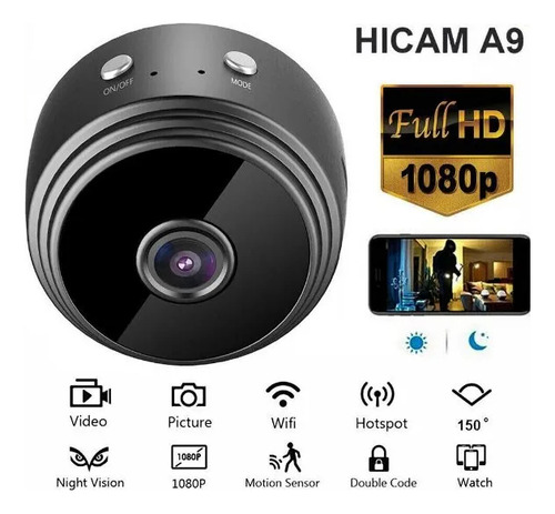 Cámara De Seguridad Smart Wifi Tipo Foco + Camara Espia Wifi