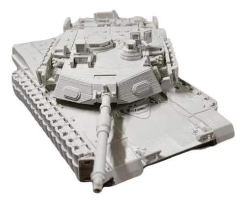 Tanque Americano Abrams M1a2, Escala 1/35, Color Blanco
