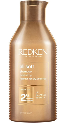 Shampoo Hidratante 500ml Redken All Soft