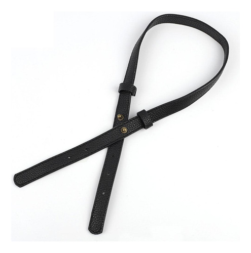 4 Bolso De Cuero Pu Asas Bolso De Hombro De Bricolaje