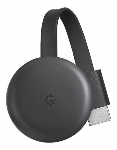 Google Chromecast 3 Full Hd Media Streaming Negro Carbón Color Carbón