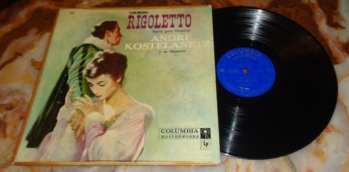 Verdi / Kostelanetz - Rigoletto - Vinilo Arg.