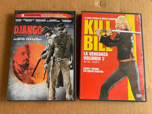 Pulp Fiction Django Y Kill Bill 2 Dvds (Usado)