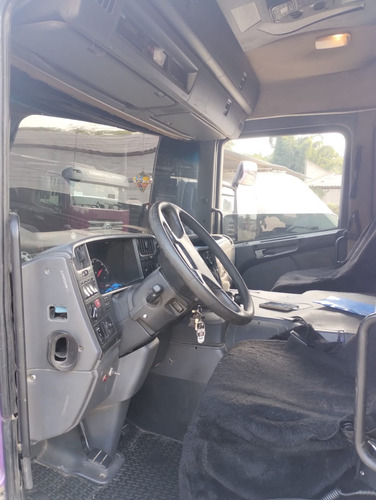 Scania Roxa Basculante, Pronta Para Rodar