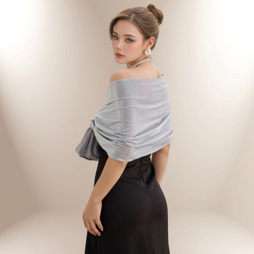 Estola De Veludo Sofisticada E Elegante Em Varias Cores