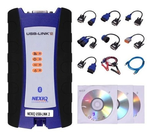 Nexiq Usb Link 2 Bluetooth Full Set Completo