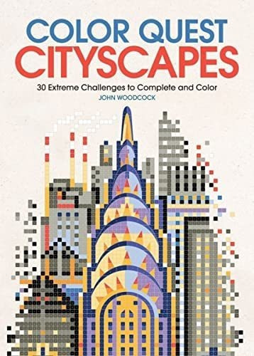 Libro Color Quest: Cityscapes: 30 Extreme Challenges To Co