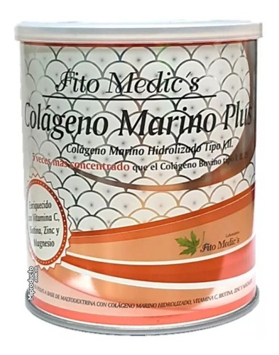 Colágeno Marino 10.000 Mg Hidrolizado Tipo 1 Y 2 Y Biotina