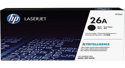 Hp 26a Cf226a Negro Original Laserjet Toner Jetinteligence