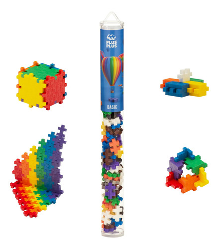 Juego Plus Plus: Tubo Abierto, Mezcla 70 Colores