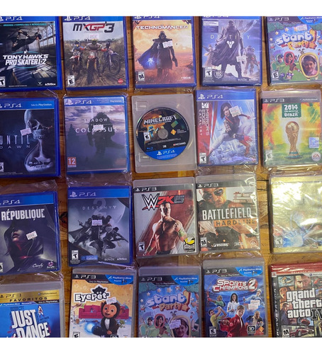 Pack De Juegos Ps4 , Ps3 Y Xbox, Nuevos Y Usados