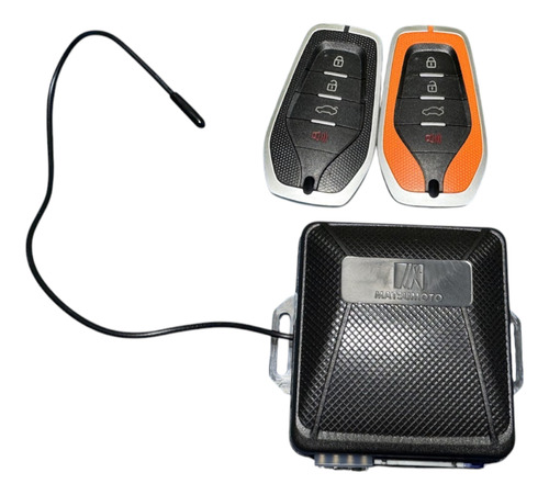 Alarma Codigo Variable Colormax Control Naranjo Y Gris 12v