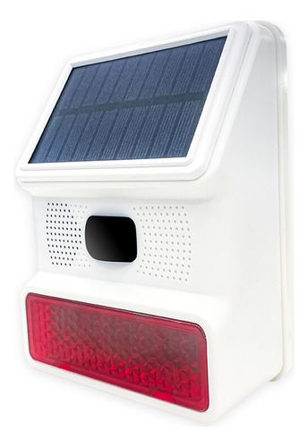 Detector De Alarma Solar Acousto Optic Alarm Ip65 Villa Farm
