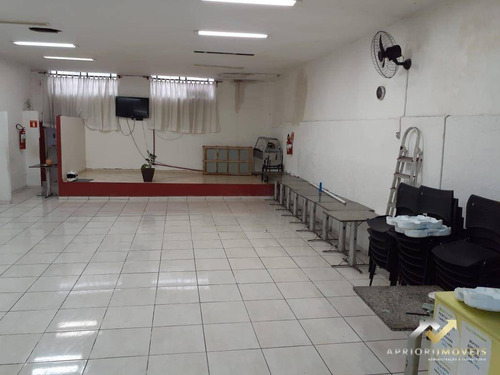 Salão Para Alugar, 400 M² Por R$ 6.000/mês - Jardim Bela Vista - Santo André/sp - Sl0147