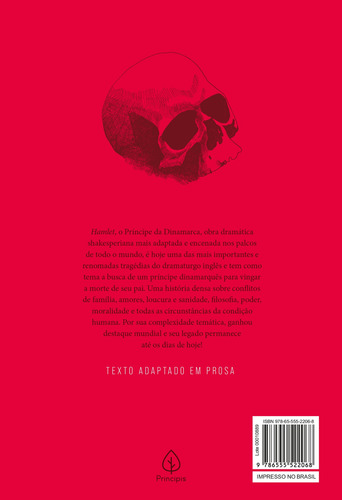 Imagem 2 de 2 de Hamlet, de Shakespeare, William. Série Shakespeare, o bardo de Avon Ciranda Cultural Editora E Distribuidora Ltda., capa mole em português, 2021