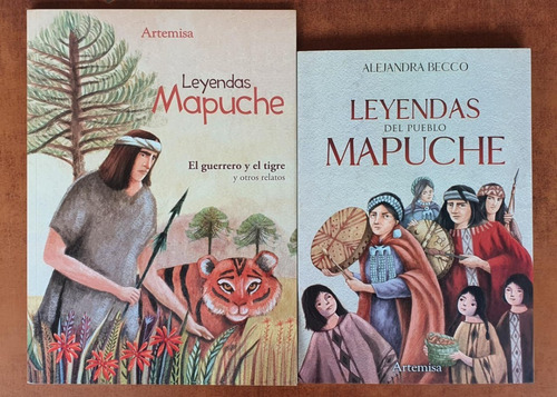 Lote X2 Leyendas Mapuches Editorial Artemisa