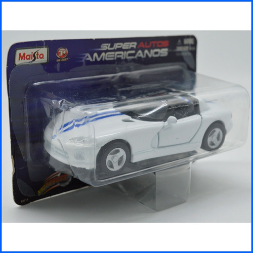 Super Autos Americanos Maisto Dodge Viper Gt2 - 1:43
