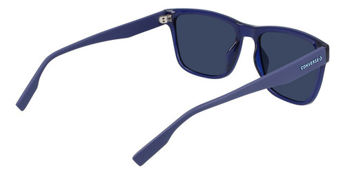 Lentes Solar Converse Cv508s 410 Azul Translucido Lente Azul Oscuro Armazón Azul Translucido 410