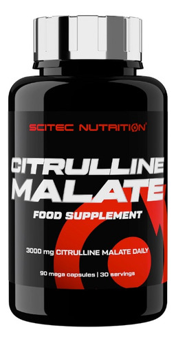 Citrulline Malato Scitec Nutrition Citrulina Dietafitness