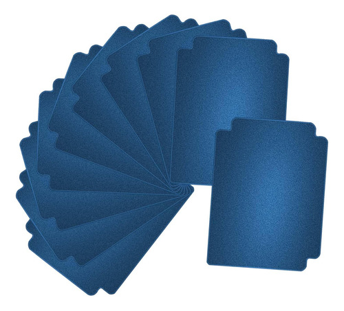 2 X 10 Divisores De Tarjetas Comerciales, Divisores De Azul