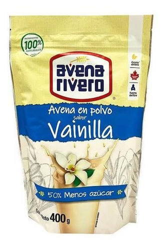 Rivero Avena Polvo Vainilla Licuados Atoles Postres Desayuno
