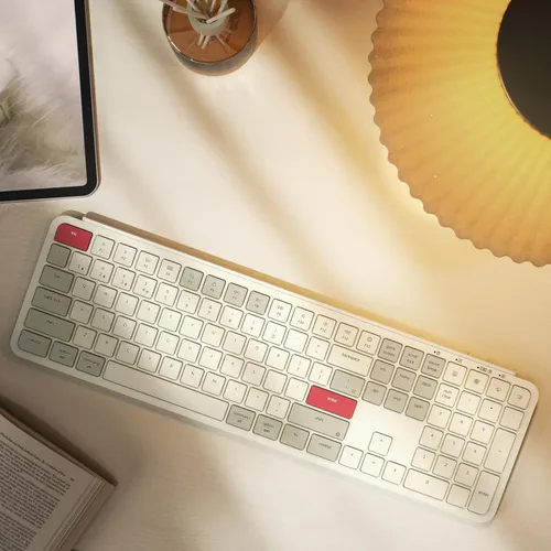 Keychron B6 Pro（US配列・レトロレッド） Teclado Sem Fio Keychron B6 Pro Vermelho Retrô Em Tamanho Re