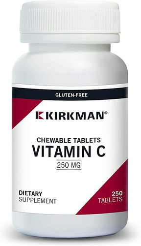 Kirkman Labs Vitamina C 250 Mg Comprimidos Masticables Con .