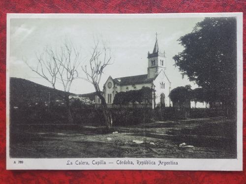 Cordoba La Calera Capilla Postal Peuser