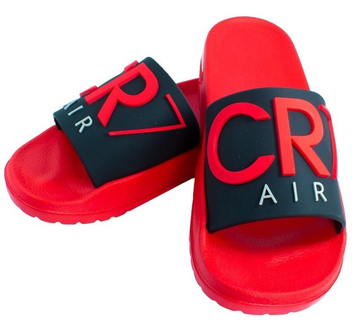 Imagen 2 de 4 de Sandalias Casual Cr7 Rojo Cr706n Moletto