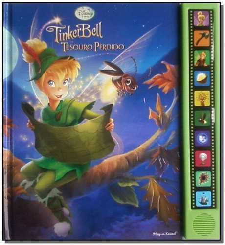 Tinkerbell E O Tesouro Perdido, De Disney. Editora Cedic Em Português