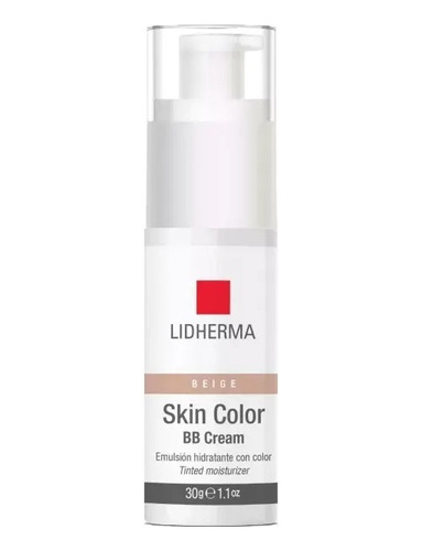 Skin Color Bb Cream Nude 30 G Lidherma