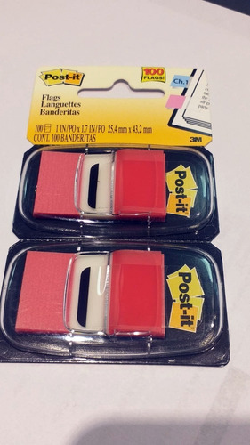 Señalador Post It Adhesivos 680 Banderita X 100 Unidades