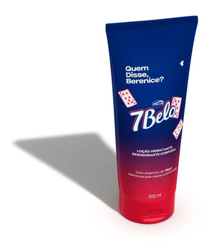 Loção 7 Belo Hidratante Deo Corporal Qdb 7belo 200ml 