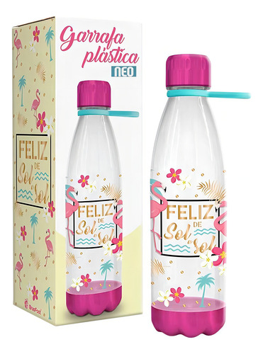 Botella de plástico Neo Brasfoot Flamingo